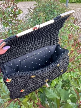 Mini bolso de fiesta. Echo a mano
