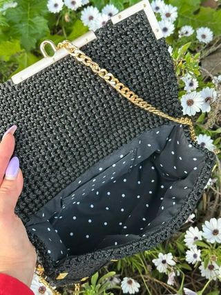 Mini bolso de fiesta. Echo a mano