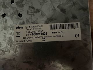 Vitrocerámica EDESA