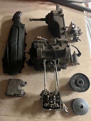 Motor kymco super dink