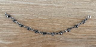 Pulsera de plata - Mariposas