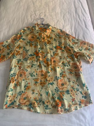 BLUSA ESTAMPADA DE ZARA