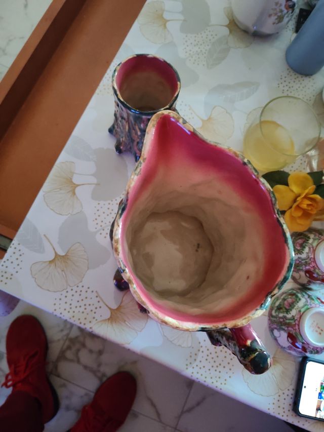 Conjunto de jarra grande y 4 pequeñas an