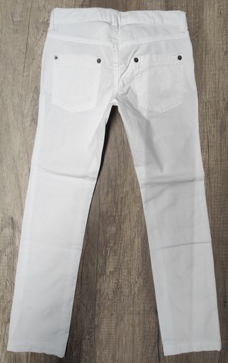 Pantaloni Bianchi Benetton Bambina/o – Taglia S