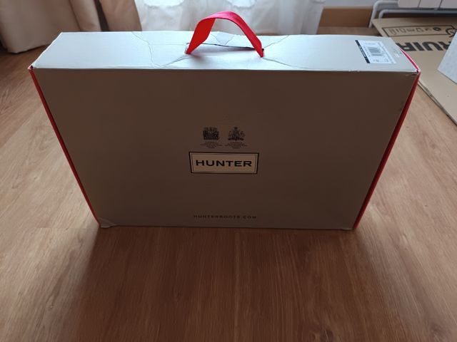 Botas Hunter 36 rojas