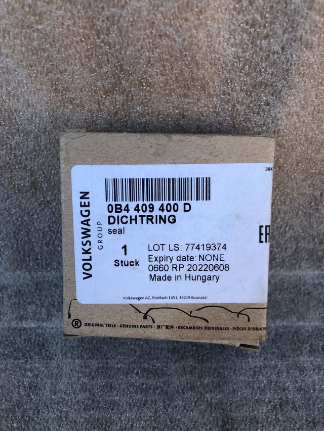 Anillo Reten Audi A4 B8 A5 B8 A7 4G Q5 8R