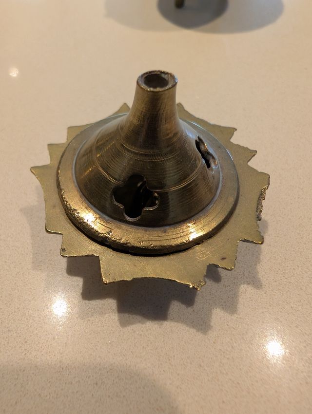 8 Quemadores de incienso  de latón