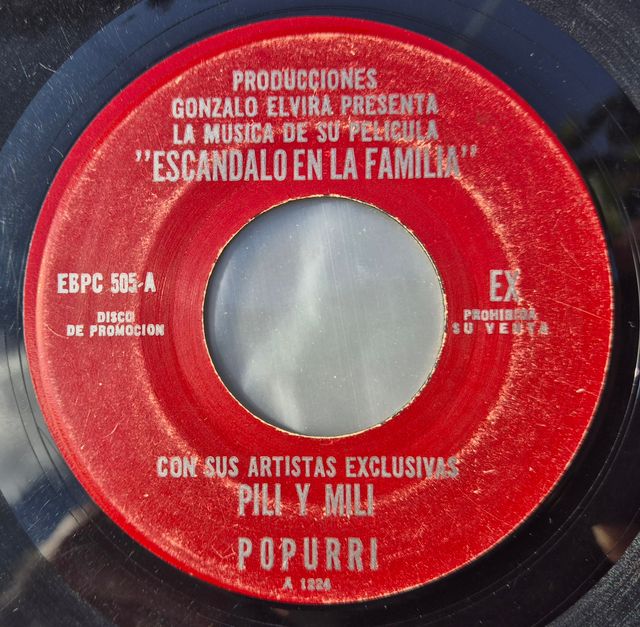 MEGA RAREZA DISCO PILI Y MILI. INENCONTRABLE!!!