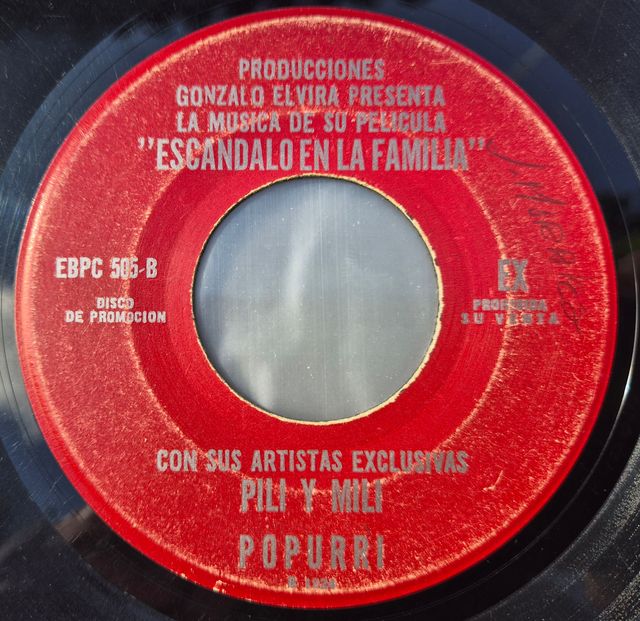 MEGA RAREZA DISCO PILI Y MILI. INENCONTRABLE!!!