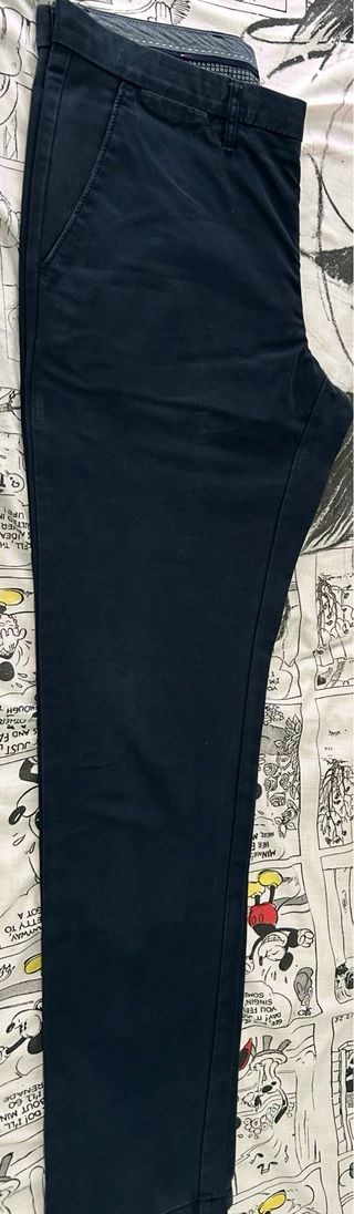 Pantalón chino azul marino Tommy Hilfiger
