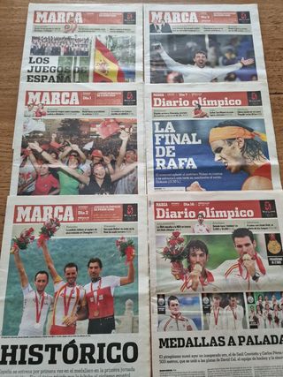 Lote Periódicos AS y MARCA 2008