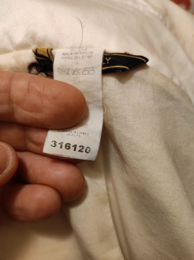 Chaqueta Versace seda-algodón  Talla L