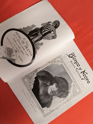 8 REVISTAS ANTIGUAS ILUSTRADAS BLANCO Y NEGRO 1922