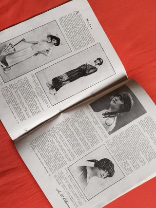 8 REVISTAS ANTIGUAS ILUSTRADAS BLANCO Y NEGRO 1922