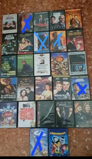 Películas a 3 euros cada una