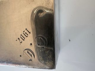 Joyero de plata