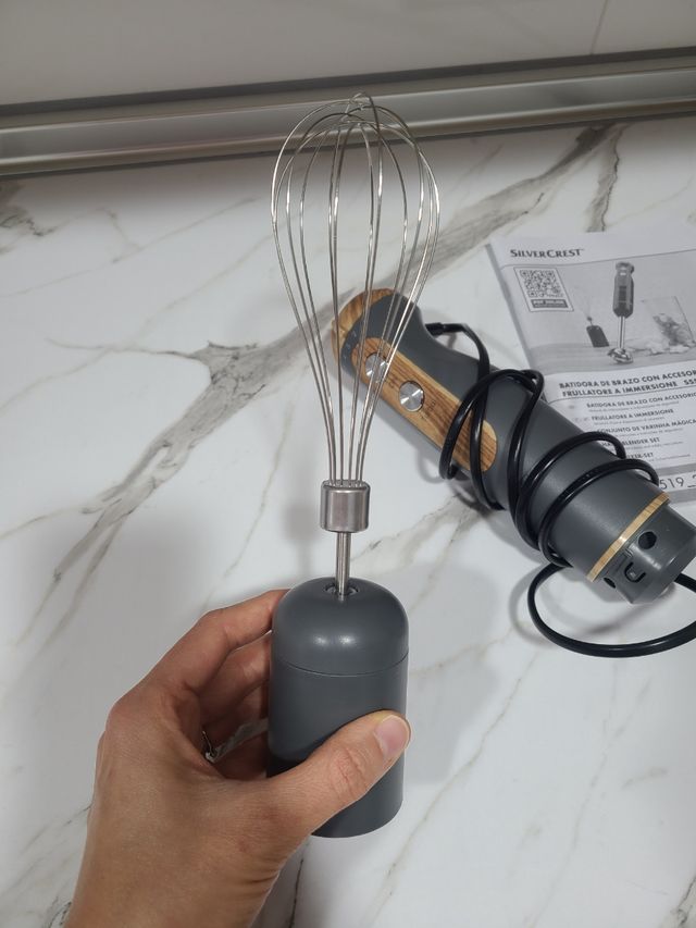 Batidora de mano Silvercrest SSSH 600 A1