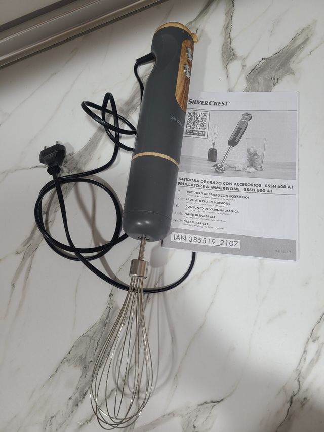 Batidora de mano Silvercrest SSSH 600 A1