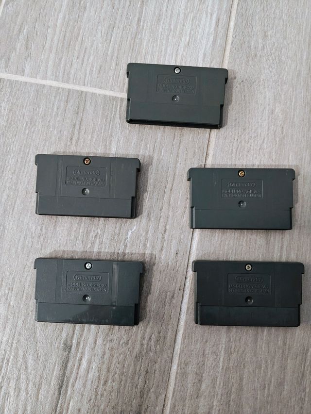 Lotto 5 giochi Gameboy Advance