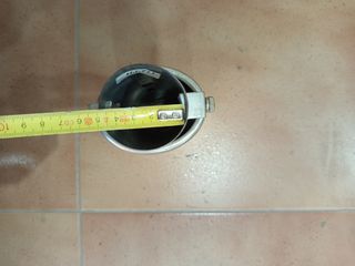 Terminal tubo escape coche