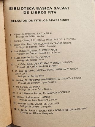 Colección "Biblioteca Básica Salvat". Libros RTV.