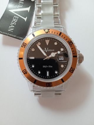 RELOJ PAUL VERSAN NUEVO FUNCIONANDO