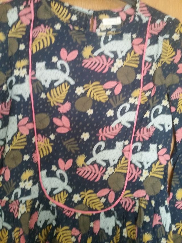 Vestido infantil manga larga Sfera