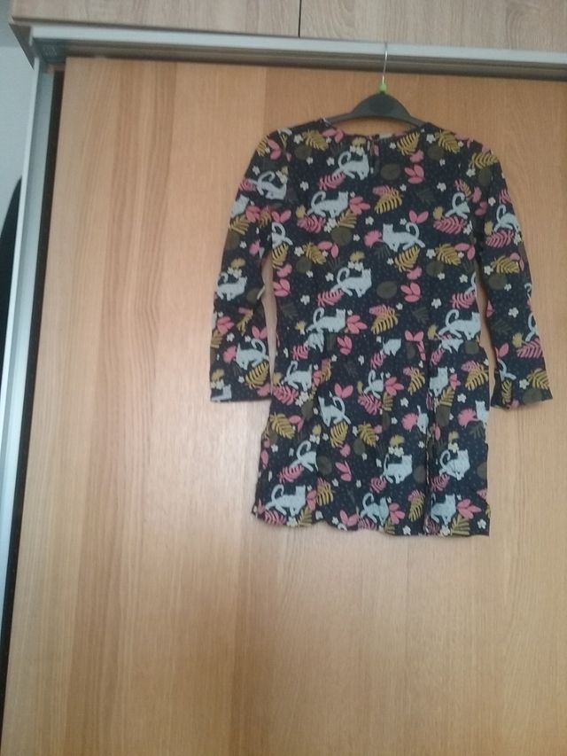 Vestido infantil manga larga Sfera