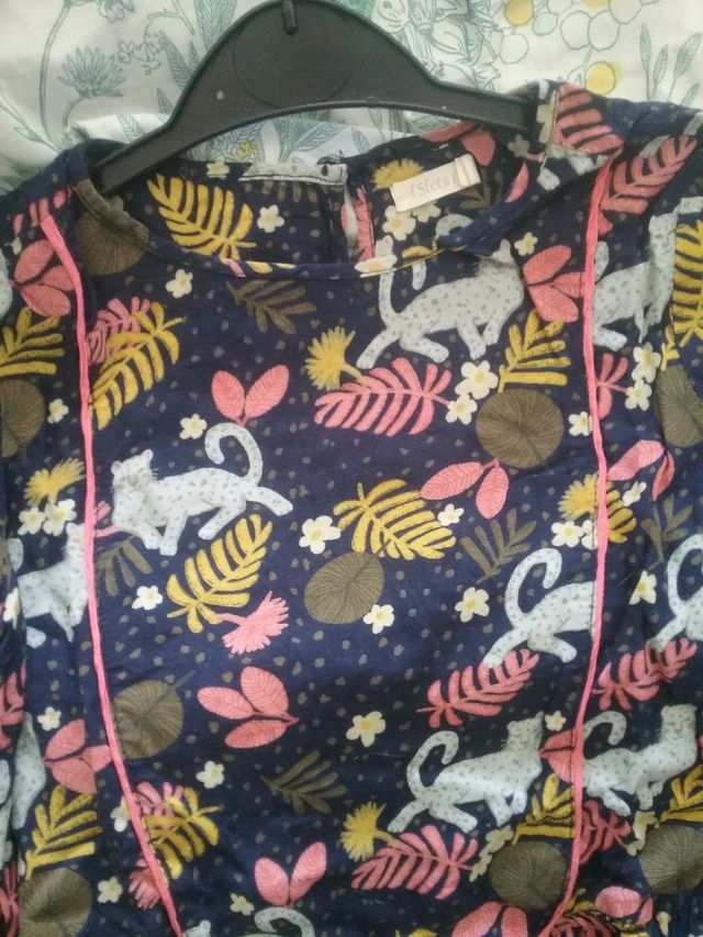 Vestido infantil manga larga Sfera