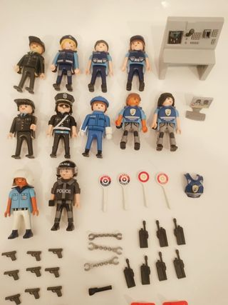 Pack policías playmobil