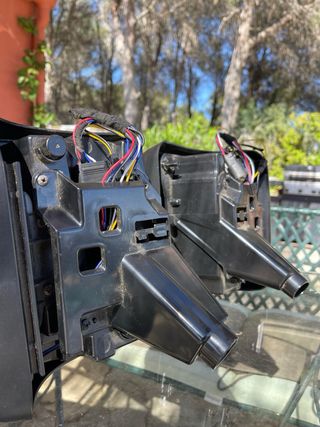 Oracle Lighting 5852-504 Black Series LED Tail Lights For 18-22 Jeep Wrangler JL