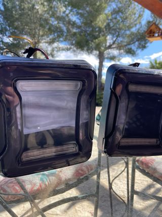 Oracle Lighting 5852-504 Black Series LED Tail Lights For 18-22 Jeep Wrangler JL