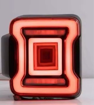 Oracle Lighting 5852-504 Black Series LED Tail Lights For 18-22 Jeep Wrangler JL