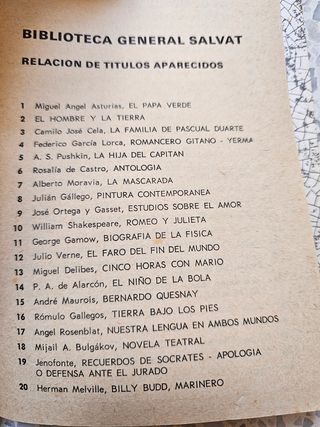 Colección "Biblioteca General Salvat" 100 libros.
