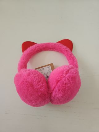 Orejeras de invierno rosas