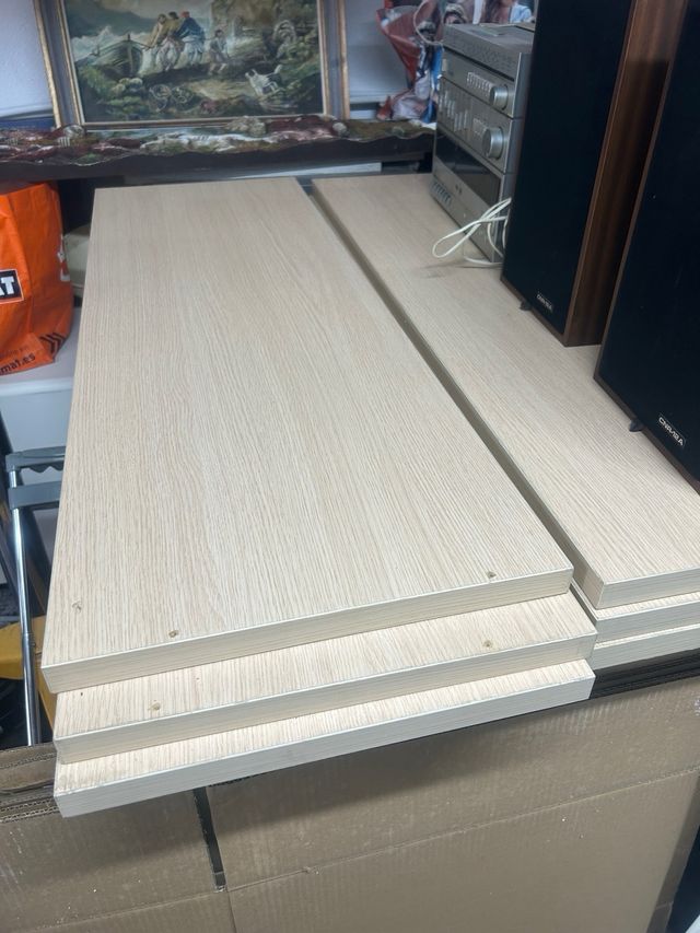 Estanterias de madera