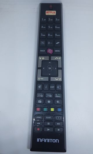 Televisión Led Infiniton 55" Negra Como Nueva