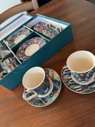 Set 6 tazzine caffè in porcellana Easy Life