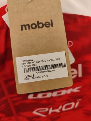 Maglia ciclismo estiva originale Cofidis