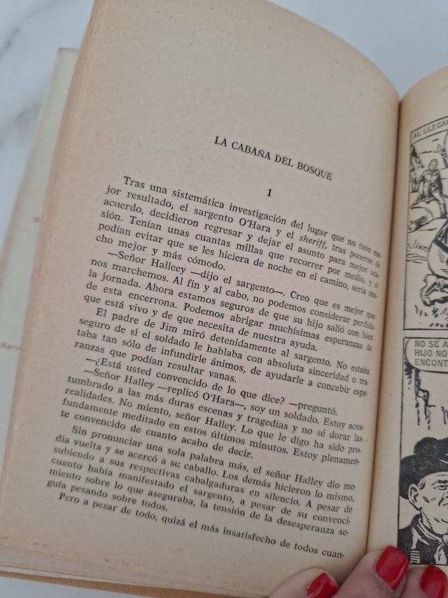 Libro antiguo colección: Rin-tin-tin