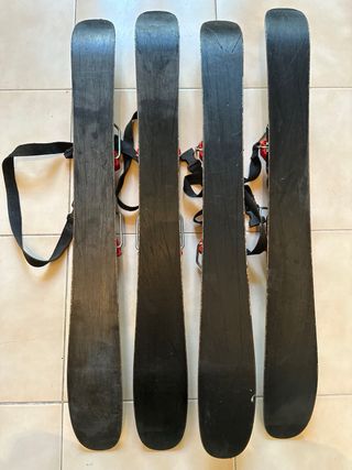 Esquis Salomon Mini Usados. La pareja 80