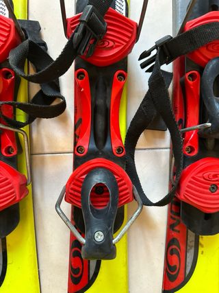 Esquis Salomon Mini Usados. La pareja 80