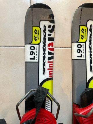 Esquis Salomon Mini Usados. La pareja 80