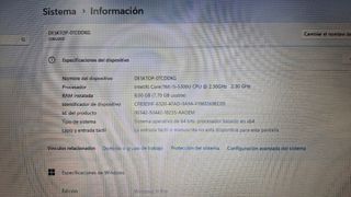 Portátil Lenovo Intel i5, Windows 11pro