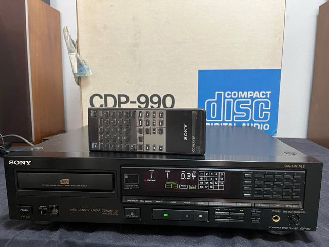 Reproductor CD Sony CDP-990 - Revisado + Garantia