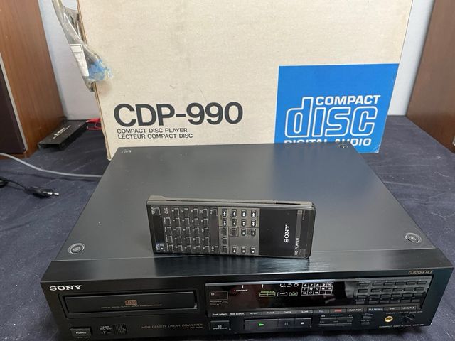 Reproductor CD Sony CDP-990 - Revisado + Garantia