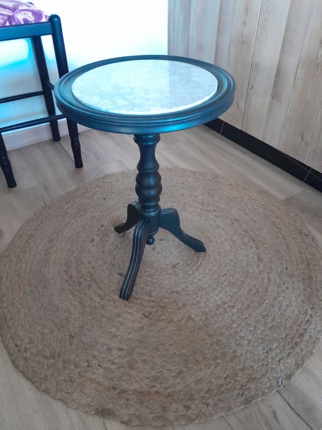 Mesita auxiliar mármol