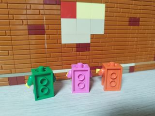 Lego Brick BAM 2024-2025  DARK GREEN  PINK