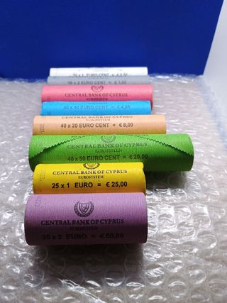 Serie Euro Cipro 2023. UNC.