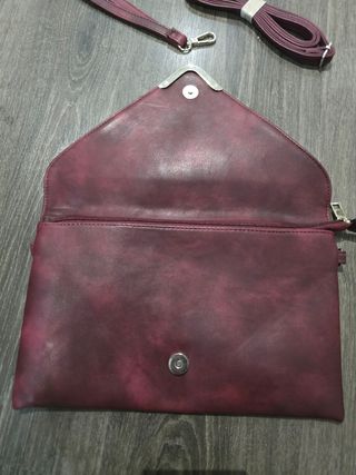 Bolso fiesta burdeos
